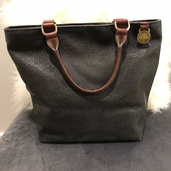 Authentic Vintage Mulberry Scotch Grain Handbag - Picture 2 of 13